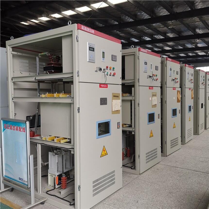 磨漿機軟啟動柜，SPHMV-1600晶閘管軟啟動柜在造紙廠應用